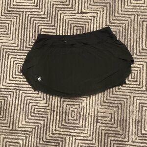 lululemon athletica women’s Black Mini Skirt